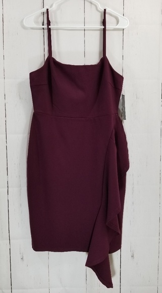 Lulus Dresses & Skirts - Lulu's side ruffle dress size L
